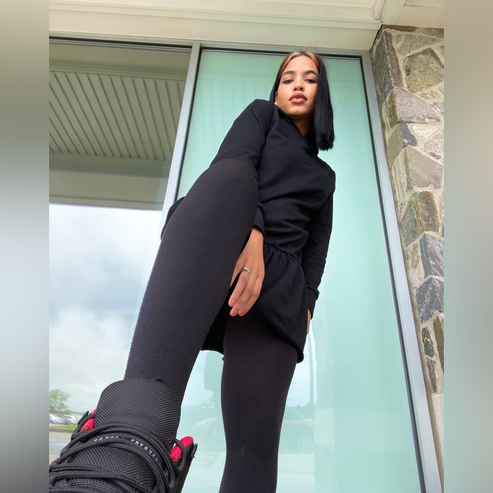 Black sport dress